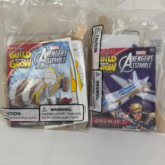 Build & Grow Marvel Avengers Assemble Thor's Chariot & Quintet Wood Kit Lowe’s - Picture 3 of 9